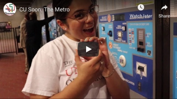 Screenshot of a YouTube video about how to use the Metro
