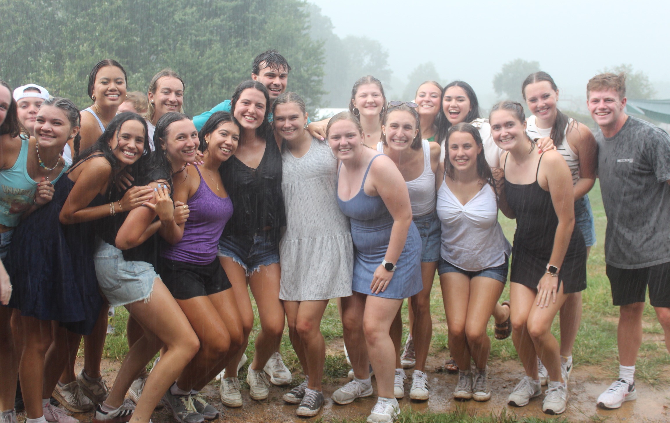 Orientation advisors out on an excursion